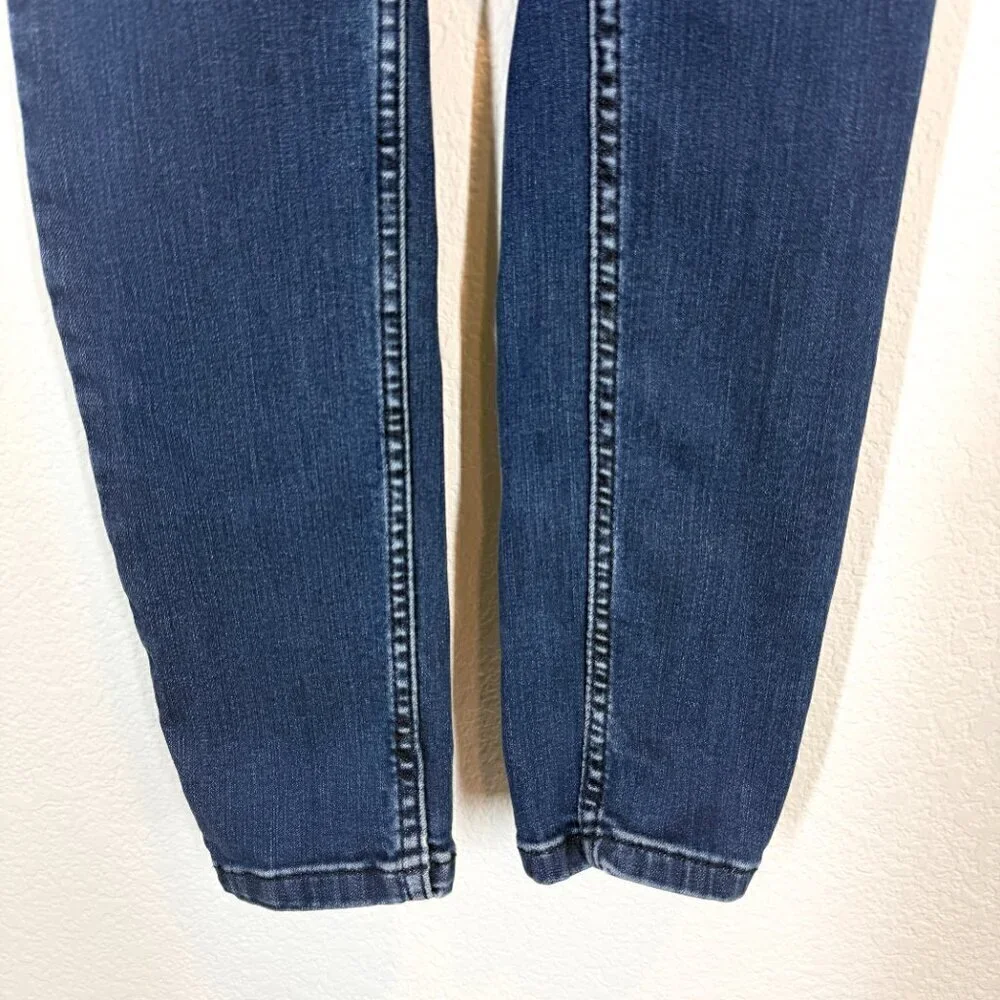 Free People Lace Up Jeans Retro Skinny 26